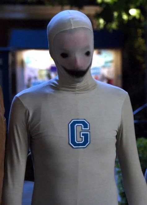 Greendale human being costume